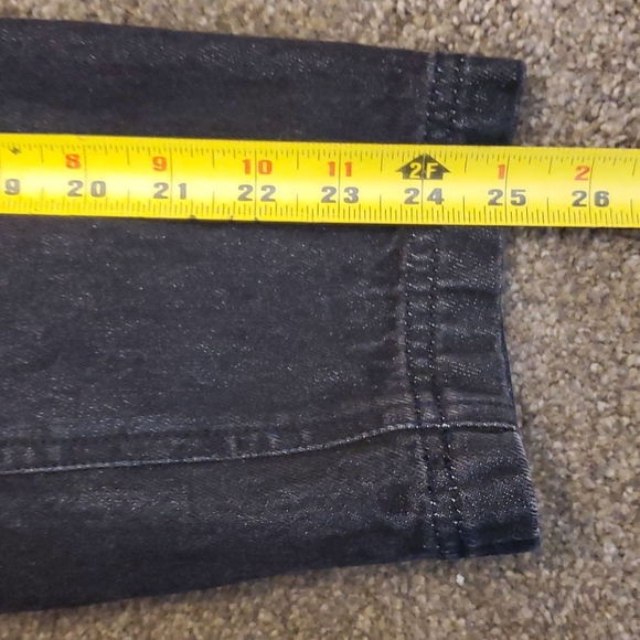 Vintage AM Studio Black Denim Jacket - Picture 12 of 16